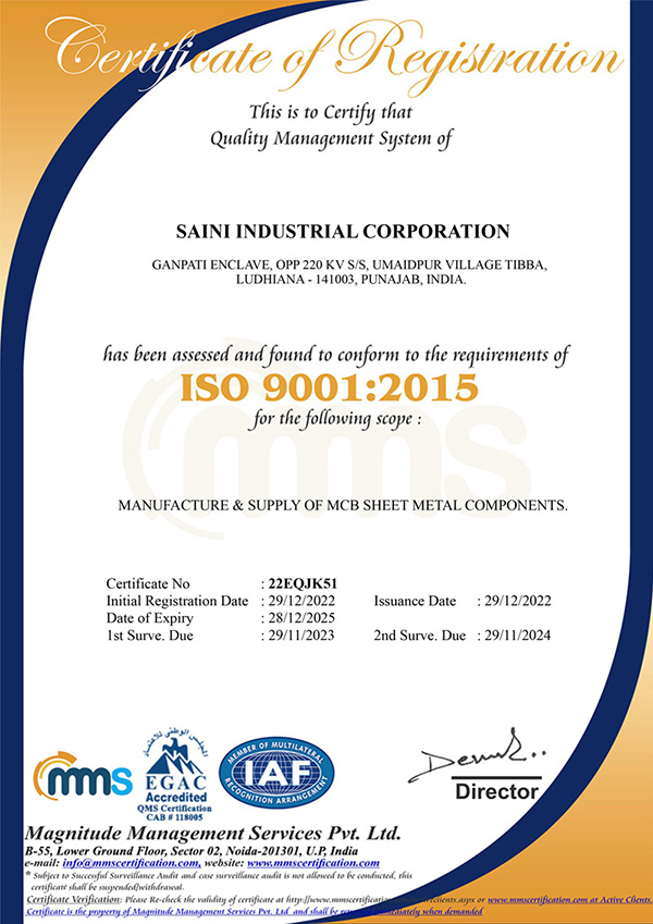 iso certified company